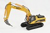 HUINA 1/40 DIECAST DRILL EXCAVATOR STATIC MODEL