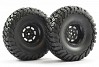 FASTRAX 1:10 CRAWLER GRANITE 2.2 SCALE WHEEL ø140MM TYRE (BLACK)(2)