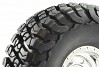 FASTRAX 1:10 CRAWLER GRANITE 2.2 SCALE WHEEL ø140MM TYRE (CHROME)(2)