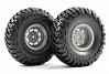 FASTRAX 1:10 CRAWLER GRANITE 2.2 SCALE WHEEL ø140MM TYRE (GREY)(2)