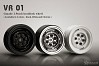 GMADE 1.9 VR01 BEADLOCK WHEELS (WHITE) (2)