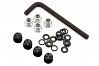 GMADE 1.9 RH04 WHEEL HUBS BLACK (4)