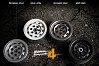 GMADE 1.9 SR02 BEADLOCK WHEELS (MATT BLACK) (2)