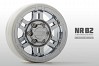 GMADE 1.9 NR02 BEADLOCK WHEELS (CHROME) (2)