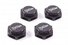 HoBao 'HoBao' Wheel Hex Hubs (4) Black