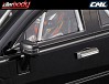 KILLERBODY BLACK PLASTIC DOOR HANDLE 1/10 SCALE