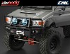 KILLERBODY 1/10TH ALLOY BUMPER W/LED UPGRADE SETS MATT/BLACK