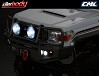 KILLERBODY 1/10TH ALLOY BUMPER W/LED UPGRADE SETS MATT/BLACK