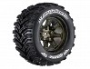 LOUISE RC MT-CYCLONE 1/10 SOFT HEX 14MM BLACK CHROME ARRMA