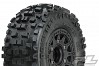 PROLINE BADLANDS SC 2.2/3.0 TYRES ON RAID 6x30 WHEELS BK