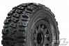 PROLINE TRENCHER X SC 2.2/3.0 TYRES ON RAID 6x30 WHEELS BK