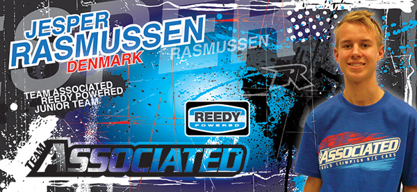 Jesper Rasmussen Joins Team Associated and Reedy Product
