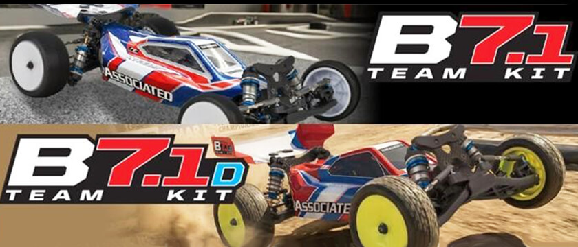 NEW FROM TEAM ASSOCIATED - RC10B7.1 TEAM KITS