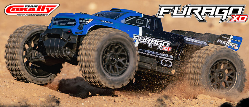 NEW FROM CORALLY THE FURAGO XD RTR TRUCKS