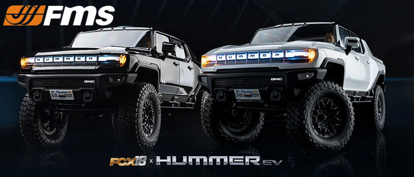 NEW! FMS FCX18 1/18 HUMMER EV RTR