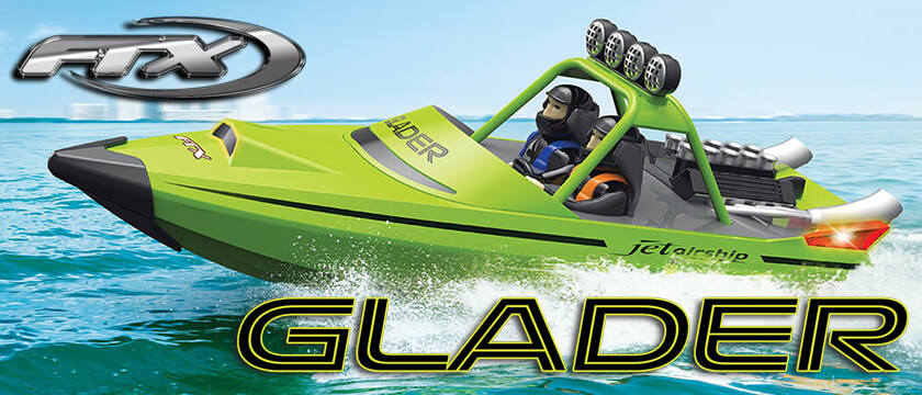 NEW! FTX GLADER TURBOJET R/C SPEED BOAT