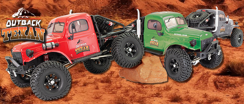 FTX OUTBACK TEXAN 4X4 RTR 1:10 TRAIL CRAWLERS