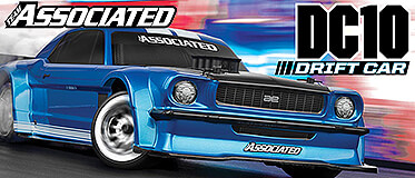 NEW! TEAM ASSOCIATED DC10 1:10 RWD DRIFT CAR RTR