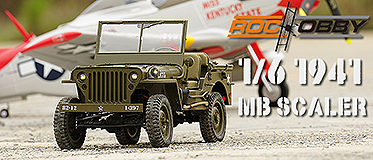ROC HOBBY 1/6TH MILITARY SCALER RTR