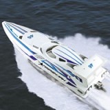 New - Fast Wave Tigershark Electric & Nitro RTR Boat