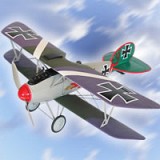New - Alfa Model Albatros D.V Electric Bi-Plane
