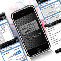 Associated RC Cheat Sheets iPhone App