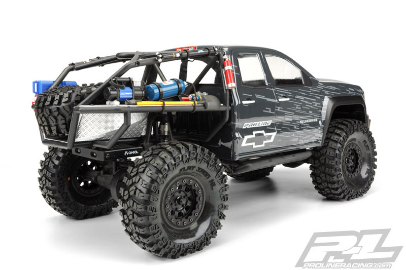 PROLINE CHEVY SILVERADO CLEAR BODY AXIAL SCX10 HONCHO 313MM #PL3439-00